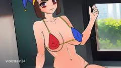 play Hentai Anime Pomni's Wild Ride: Big Cocks & Creampie Action in the Circus