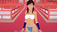 play ヘンタイゲーム：Busty Korraの明示的なフェラ