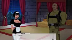 play 強烈なフェラチオとクリームパイの三人組のヘンタイ王女ジャスミン