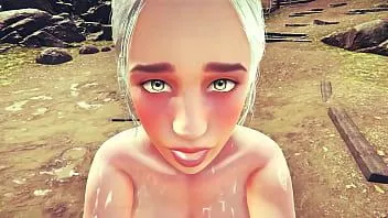 Riproduci Come ho incontrato Daenerys di Game of Thrones e ho fatto pace con lei scopandola con il mio grosso cazzo in campagna - parte 1