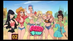 play Чувственные мамочки в Booty Farm Game Hentai Game: минет, большая задница и большие сиськи!
