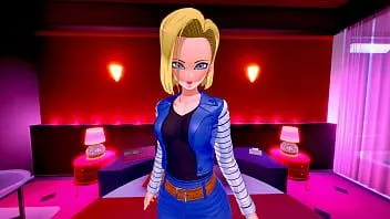 play [ハメ撮り]人造人間18号がホテルの部屋で犯される-ドラゴンボールポルノ