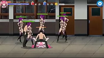 play F.heart変態行為ゲームで大学の男性とセックスをしているかわいいピンクの髪の少女