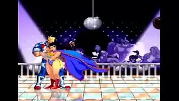 play （むげん）ワンダーウーマンと男が暴徒に犯される