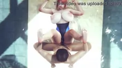 Redare Anime excitat Hentai: acțiune anală umedă și sălbatică în piscină