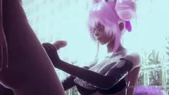 Redare Hentai Anime necenzurat: Compilarea cosplay -ului Hardsex cu funduri mari și țâțe mari