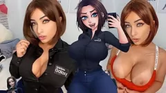 Reproducir ASMR intenso Samsung Asistente virtual Cosplay Joi: Sexo anal, grandes tetas y fantasía dedicada