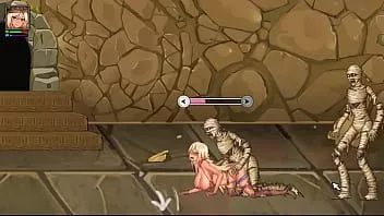 Abspielen Süßes Mädchen, das Sex mit Männern und Monstern in meinem Hentai-Spiel mit Expeditionsakt hat