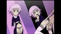 Redare Întâlnirea anime -ului Futanari Crona și Maka