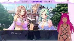 Odtwórz VTUBUBER Lewdneko staje się niegrzeczny w Funbag Fantasy: Uncensored Part 1