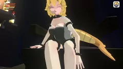 Abspielen BOWSETTE DEMOM 3D Toon Hentai: Toilettenfußanbetung und goldene Dusche!