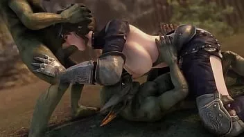 Jouer Compilation de monstres skyrim de luna lubrique 2 troll, insectoïde, gobelins