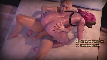 Redare 3d futa tranny fucks vrăjitoare, animat capcana fantezie