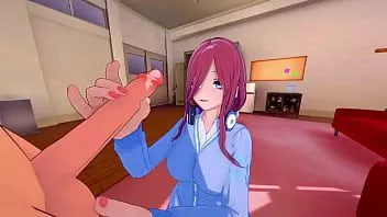 Play Hot sex with miku nakano - the quintessential quintuplets porn