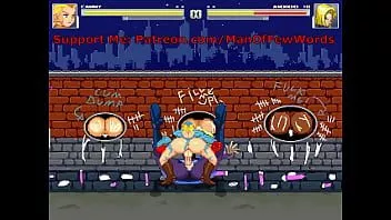 play Mugen хентай Futa Cammy против Android 18