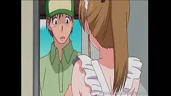 Play Hot maid in a naked apron pleases master